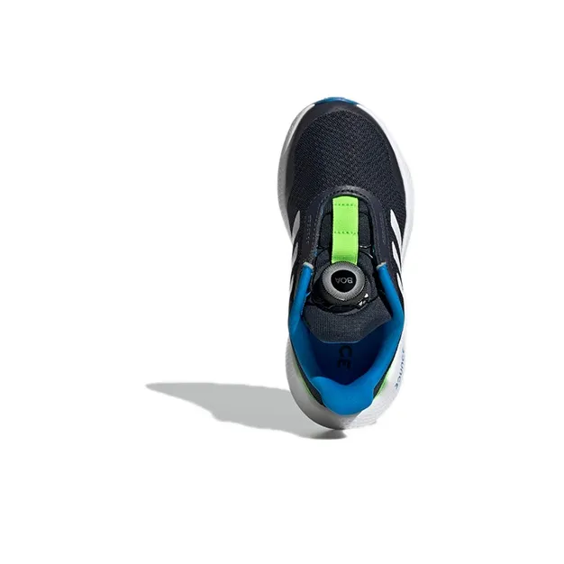 Adidas EQ21 Run Boa Bounce Abrasion Resistant Low Top Kids' Running Shoes Blue Kids'-4
