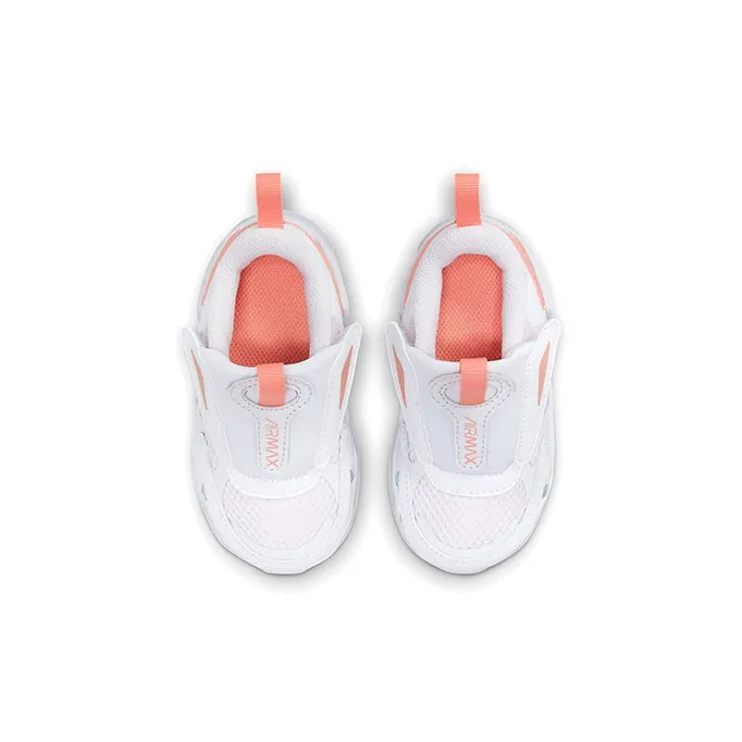 Nike Air Max Bolt Slip Resistant Cushioning Abrasion Resistant Low Top Toddler Shoes White Pink Infant And Toddler-3