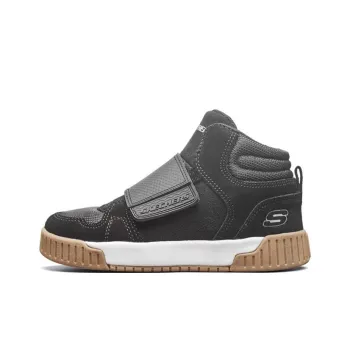 Skechers Adapters High-Top Kids' Skateboarding Shoes Black Teenagers