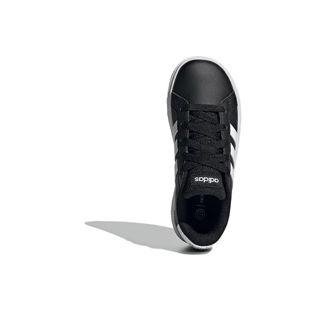 Adidas Grand Court Core Black Cloud White GS-4