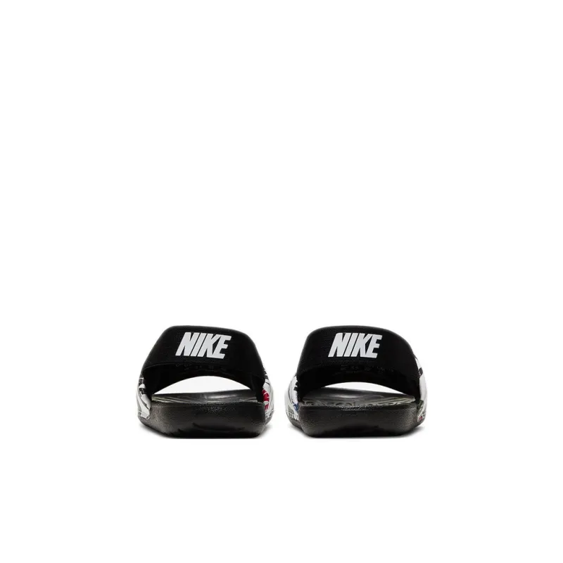 Nike Kawa Slide Low Top Toddler Shoes Black White Infant And Toddler-4