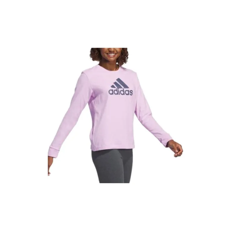 Adidas T-Shirts Women's Lilac-2