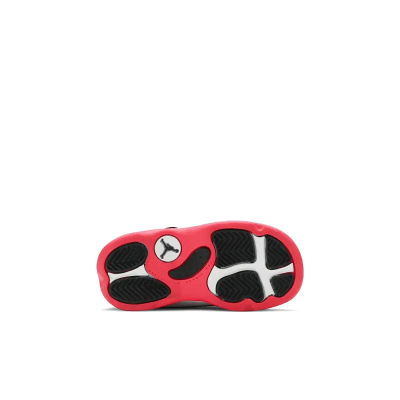 Jordan Air Jordan 13 Slip-Resistant High-Top Toddler Shoes Black Pink Infant And Toddler-3
