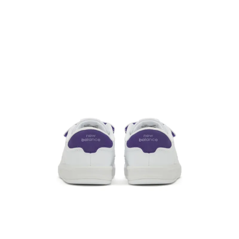 New Balance NB CT60 Low-Top Toddler Shoes White Purple Infant And Toddler-3
