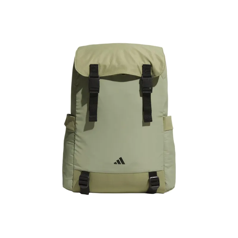 Adidas Recycled Polyester Backpack Regular Unisex Tent Green & Black-0