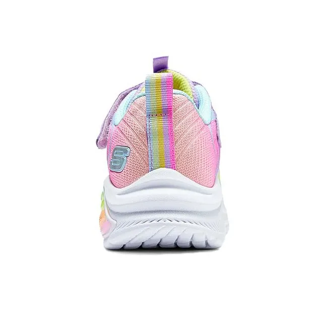Skechers Shock Absorbers Low Top Kids' Running Shoes Purple Yellow Kids'-4