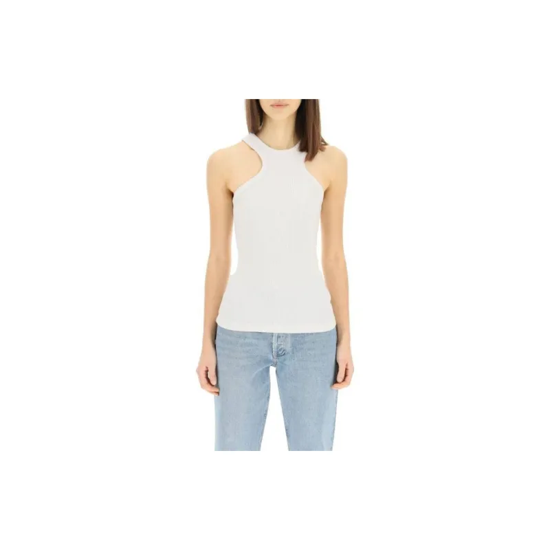 AGOLDE Tank Tops Women's White-1
