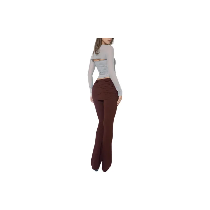Miaou IRIS TOP Casual Suit Women's Light Gray-2
