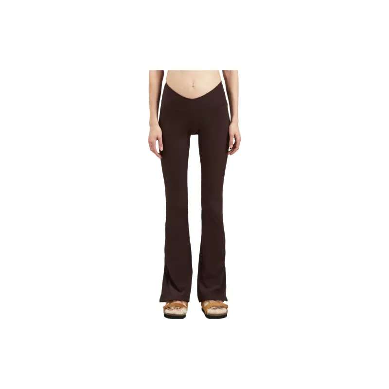 PALM ANGELS Low Rise Heartshape Flared Leggings-2