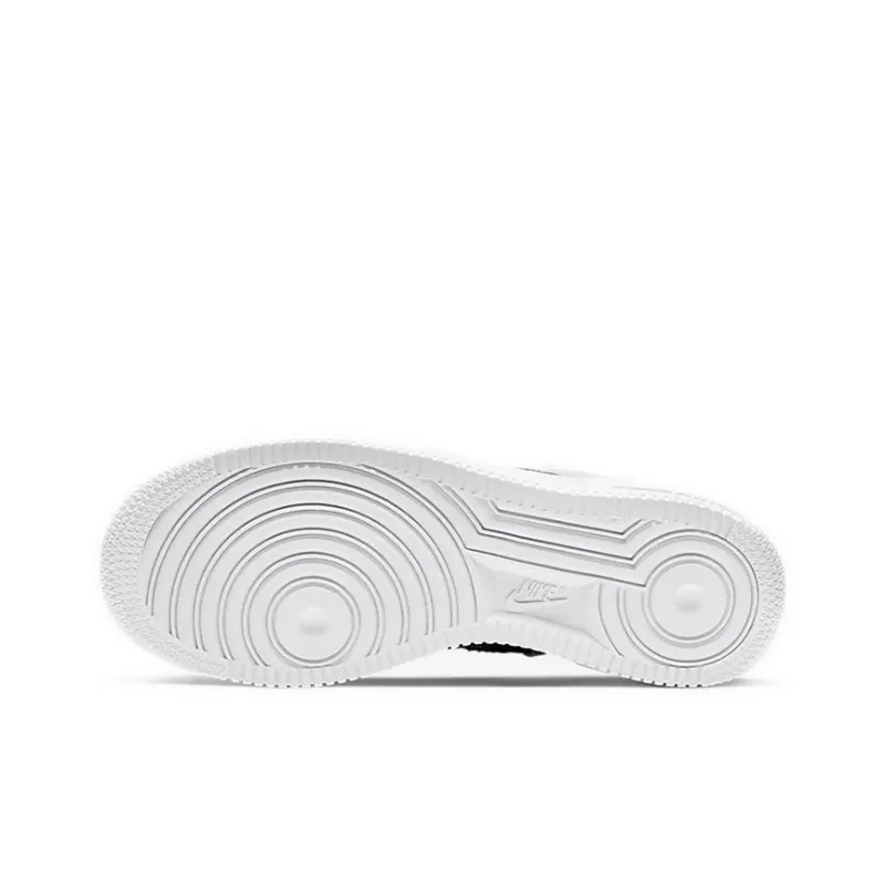 Nike Air Force 1 Low White Iron Grey GS-5
