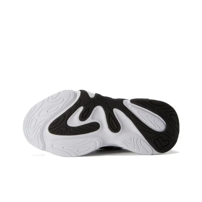FILA KIDS Slip Resistant, Abrasion Resistant, Breathable Low Top Kids' Running Shoes White Blue Teenagers-3