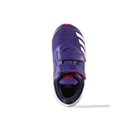 Adidas Fortarun Cf I Anti Slip Wear Resistant Low Top Toddler Shoes Ink Blue Infant And Toddler-4