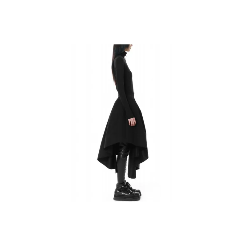 WE11DONE Casual Long Skirts Women's Black-3