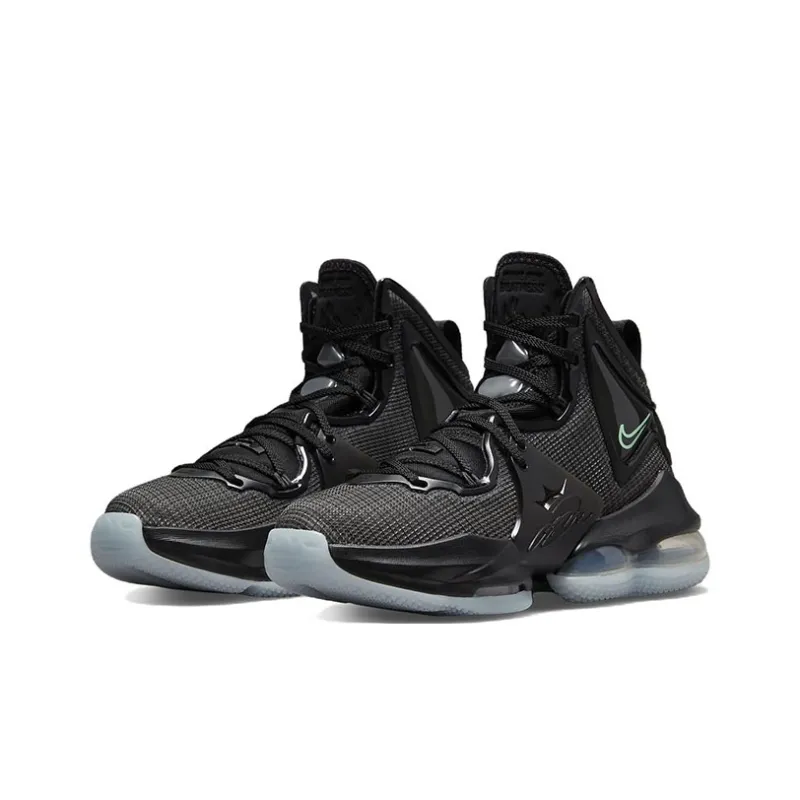 Nike LeBron 19 Black Aqua GS-2