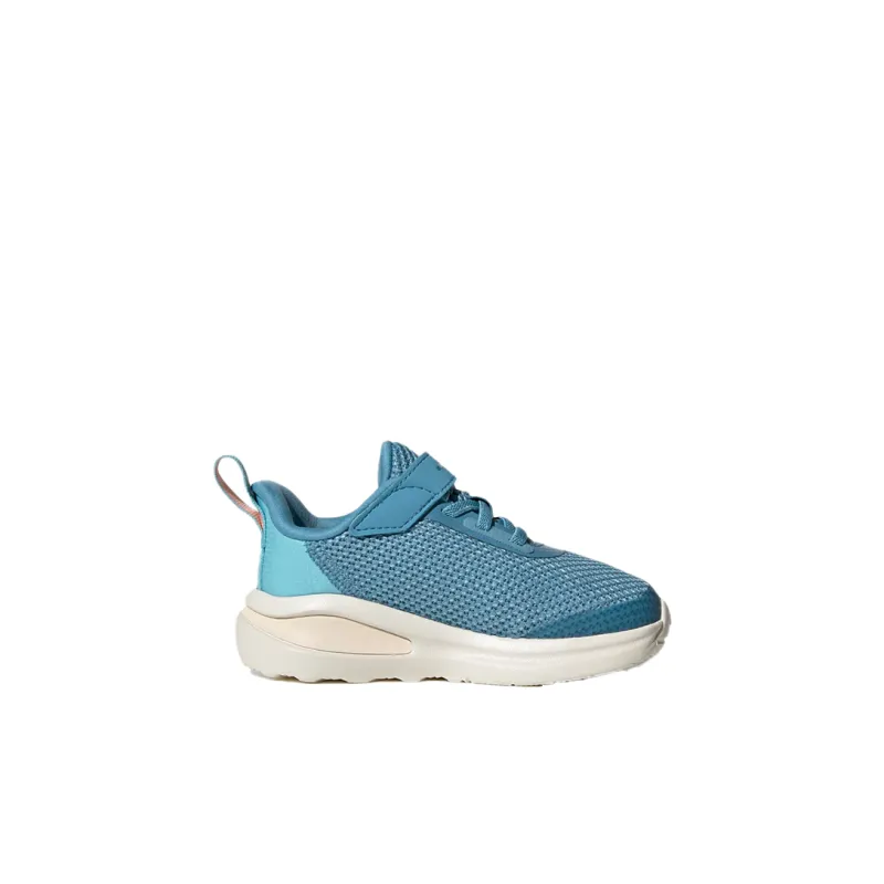 Adidas Fortarun El I Cushioned Wear-Resistant Breathable Low-Top Toddler Shoes Blue Orange Infant And Toddler-1