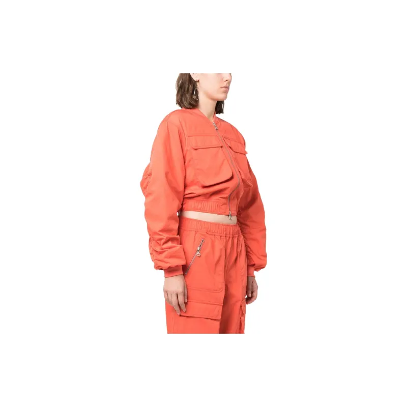 DIESEL Jackets Women's Orange-3