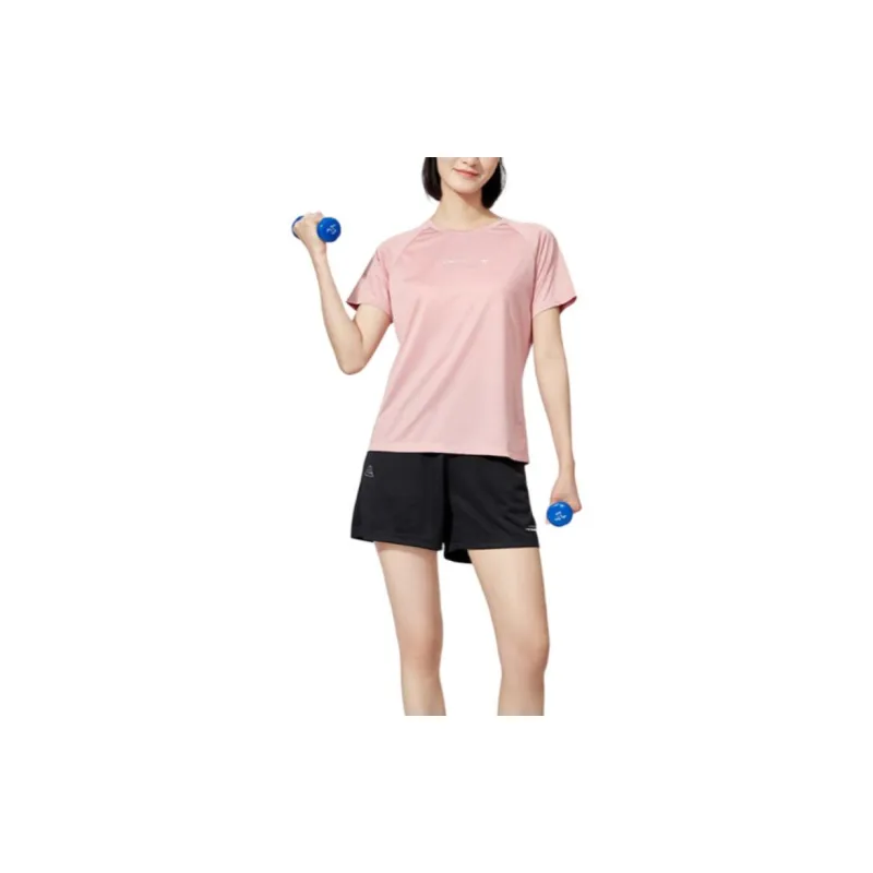 PEAK T Shirt Women's Bubble Gum Pink-3