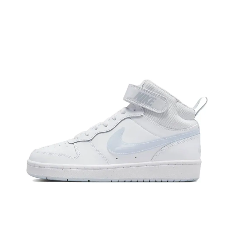 Nike Court Borough Mid 2 GS 'White Aura'-0
