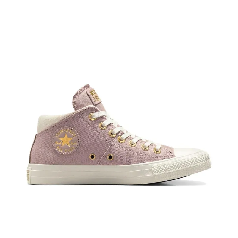Converse Chuck Taylor All Star Slip Resistant Mid Top Canvas Shoes Women's Pink-1