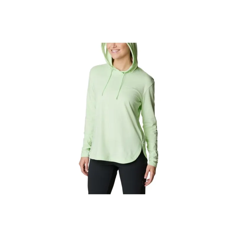 Columbia T-Shirts Women's Light Green-2