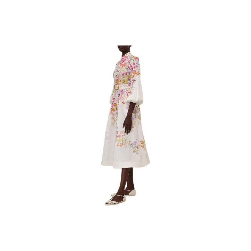 Zimmermann Natura Floral-print Minidress-3