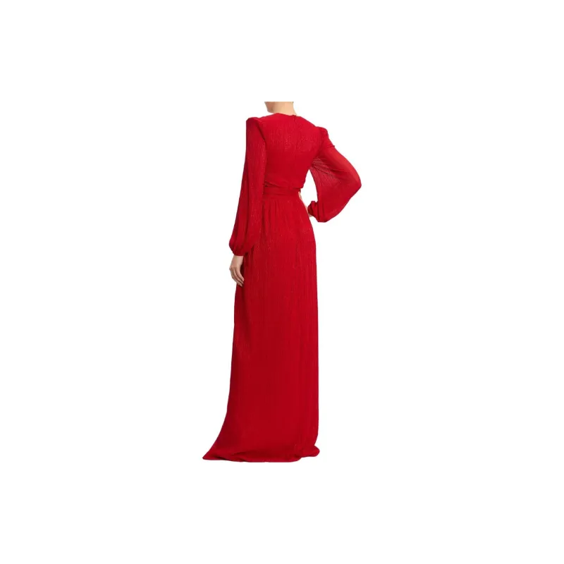REBECCA VALLANCE FW23 Long-Sleeved Dresses Women's Red-2