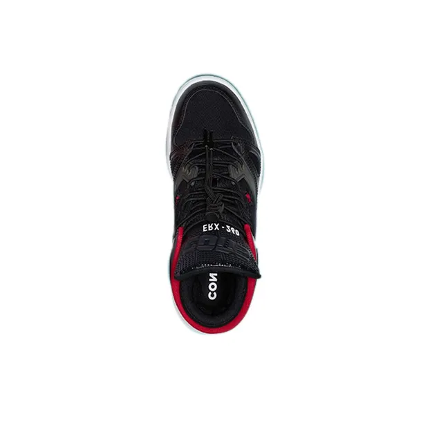 Converse ERX 260 Abrasion Resistant High Top Kids' Skateboarding Shoes Black Red Teenagers-2
