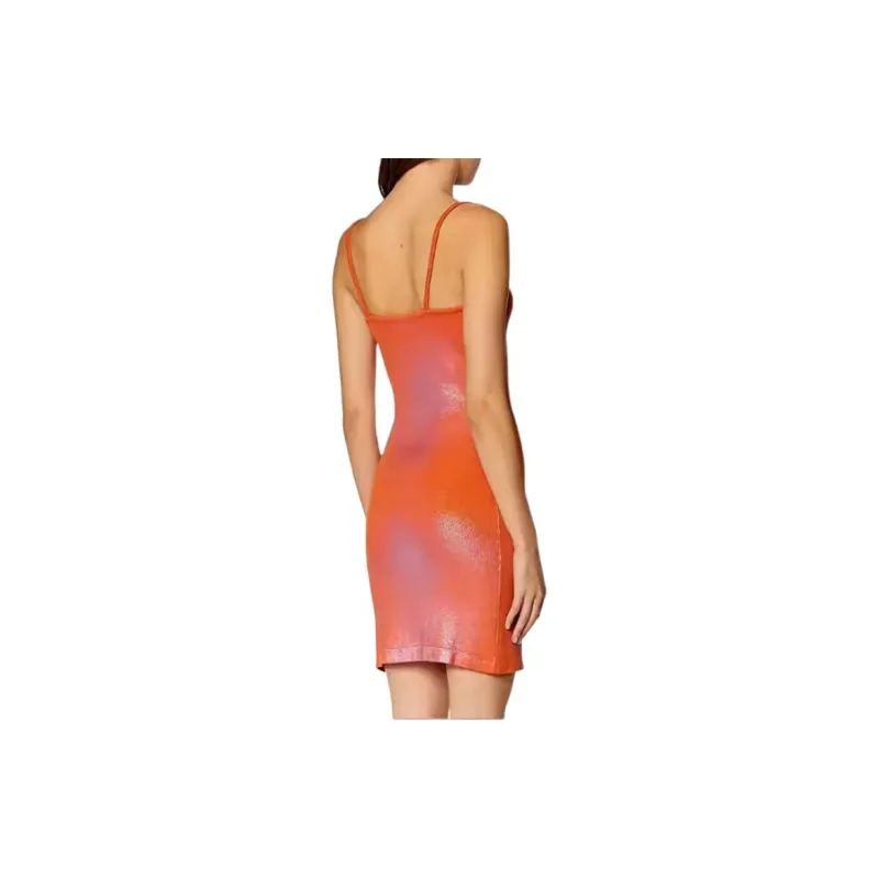 DIESEL Slip Dress Women's Orange-3
