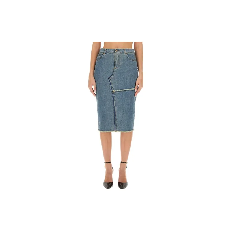 TOM FORD Denim Midi Skirt-2