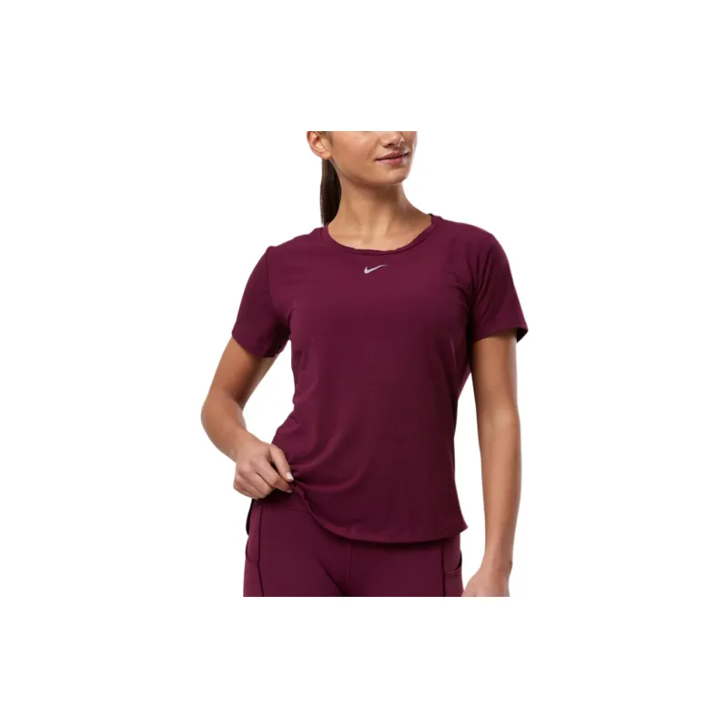 Nike T-Shirts Women's Burgundy-3