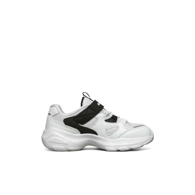 Skechers Slip Resistant Shock Absorbers Low Top Kids' Casual Shoes White Black Kids'-1