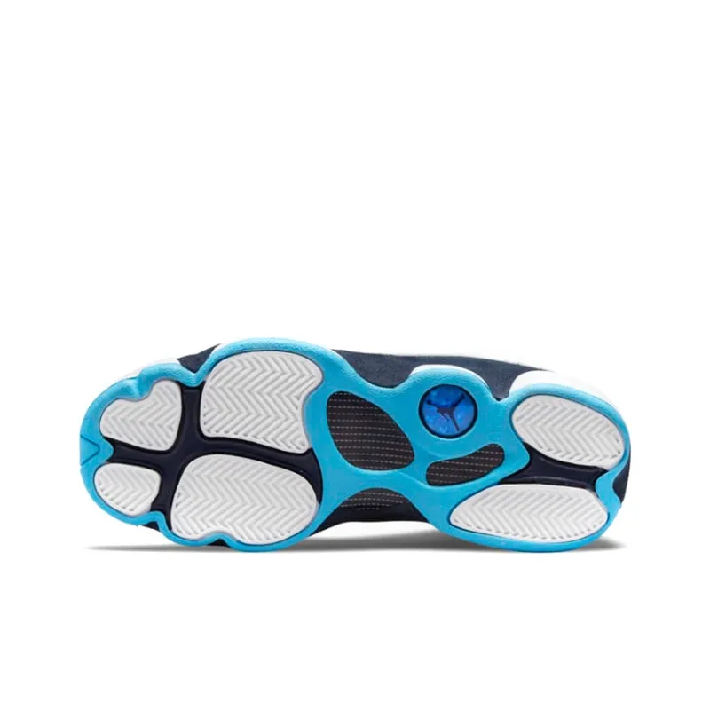 Jordan 13 Retro White Obsidian Powder Blue GS-5