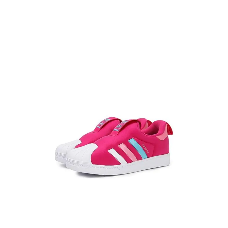 Adidas Originals 360 C Low Top Skateboard Shoes Pink Infant And Toddler-2