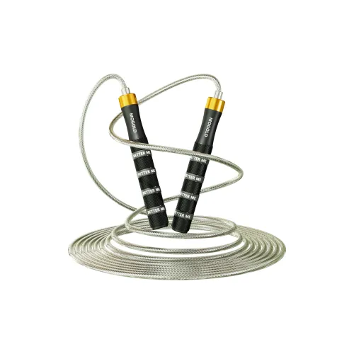 MOGOLD Jump Ropes PVC Physical Fitness Training Unisex 3m Steel Wire Cord Exam