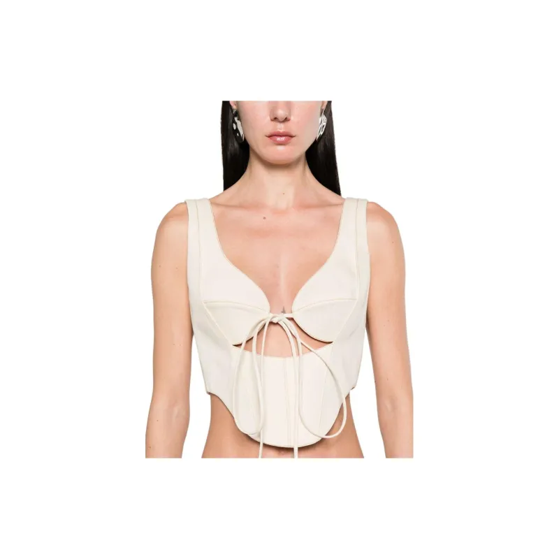 Aleksandre Akhalkatsishvili Cut-out Corset Blouse-3