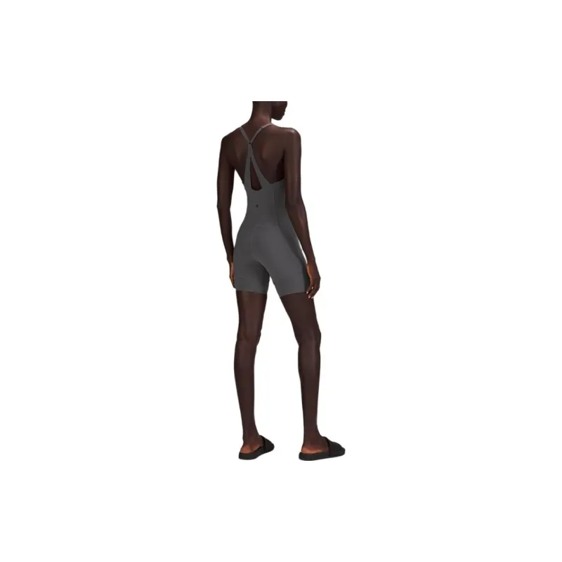 Lululemon LAB Nulux™ And Mesh And Mesh Nulux™ Fabric Bodysuits Women's Dark Gray-2