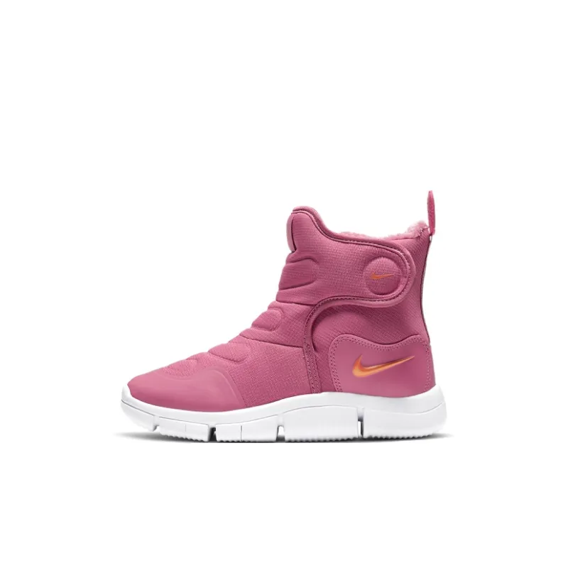 Nike Novice Boot High Top Kids Lifestyle Shoes Pink Children Aged 3 7 Years Old-0