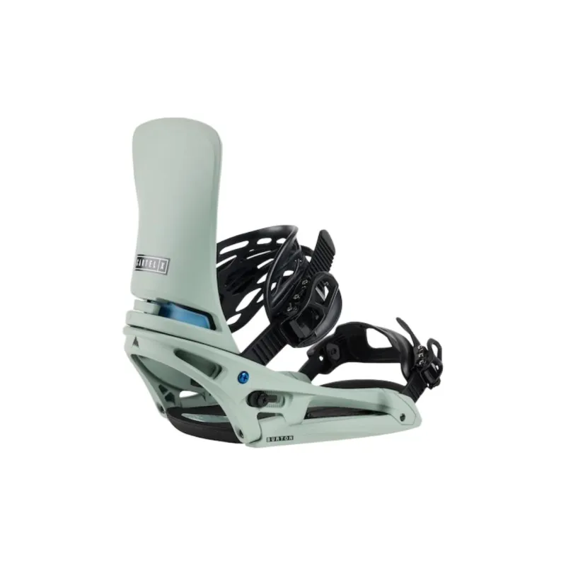 BURTON CARTEL XEST Single Snowboard Ski Bindings Men's Green-1