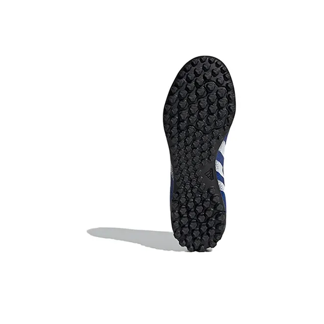 Adidas Slip Resistant Cushioning Wear Resistant Low Top Kids' Soccer Shoes Blue Kids'-5