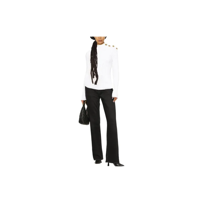 BALMAIN FW22 Sweater Women's White-1