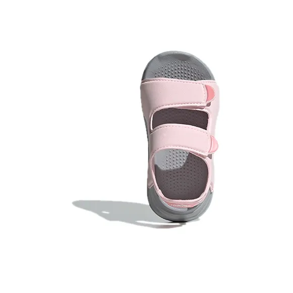 Adidas Swim Slip Resistant Anti Kick Cushioning Low Top Toddler Shoes Pink Gray Infant And Toddler-4