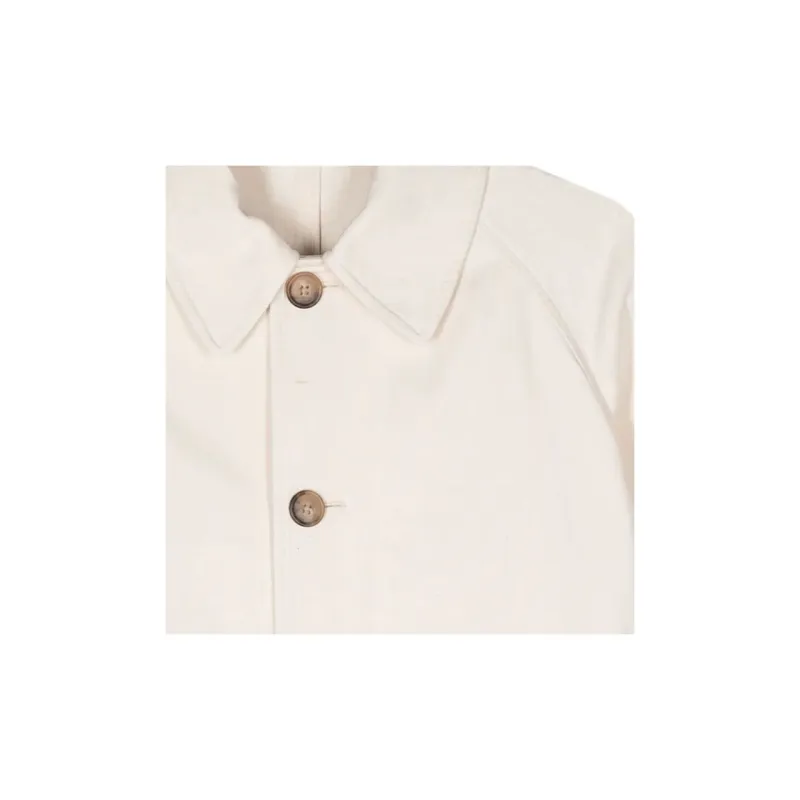 Polo Ralph Lauren Herringbone Cotton Balmacaan Coat-2