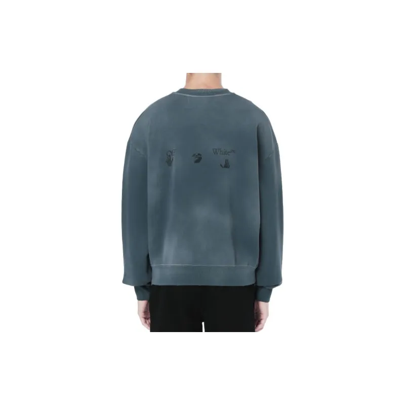 OFF WHITE FW20 Sweatshirts Men Haze Blue-3