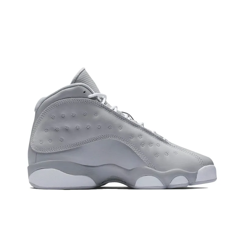 Jordan 13 Retro Wolf Grey Deadly Pink GS-1