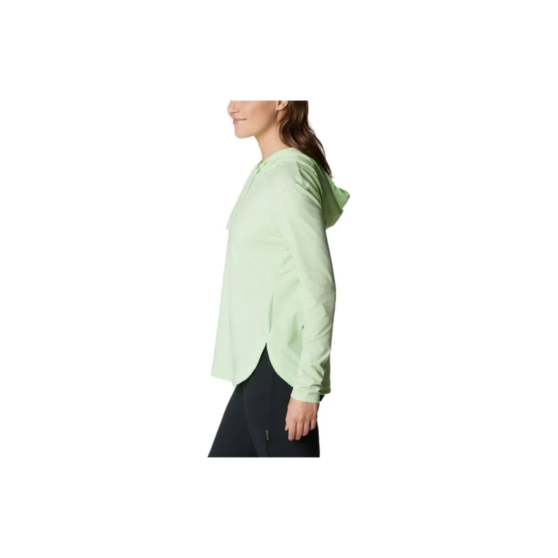 Columbia T-Shirts Women's Light Green-3