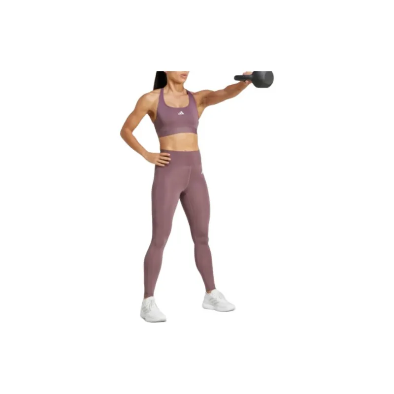 Adidas Free Shipping With AdiClub Optime Essentials Stash Pocket Full-Length Leggings-2