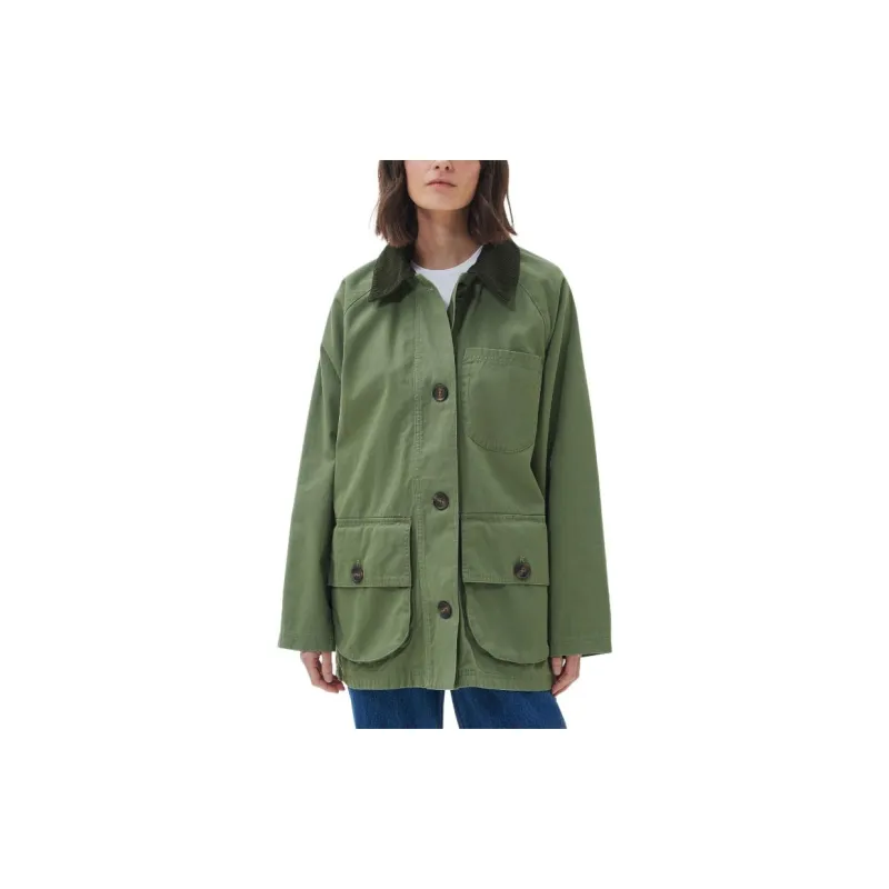 BARBOUR Pennycress Casual Jacket Jackets Coats Women's Green-2