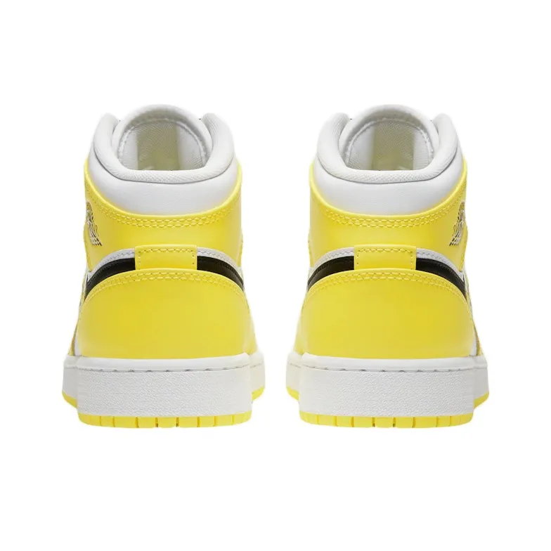 Jordan 1 Mid Dynamic Yellow Floral GS-5