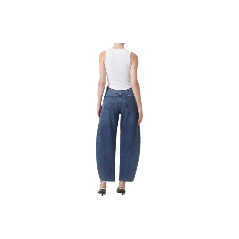 AGOLDE Luna High-Waisted Straight-Leg Jeans-3