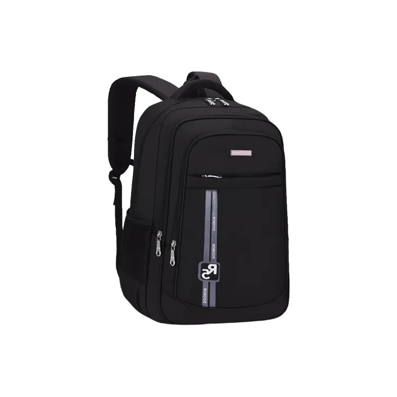 BOBDOG Oxford Backpack Regular Unisex Black Red/Black White-4